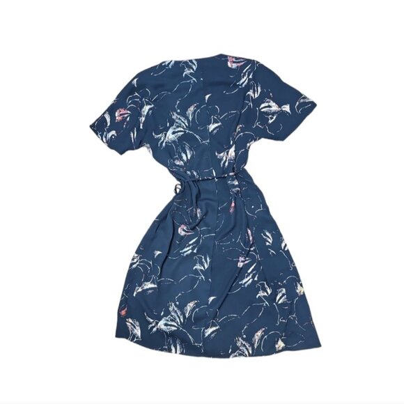 Aritzia Babaton Wallace Wrap Dress Floral Flowy XS - Picture 4 of 12
